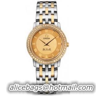 Omega De Ville Prestige Quarz Watch 158620AB