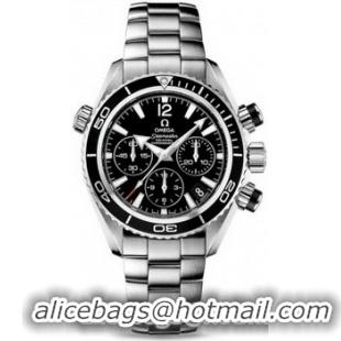 Omega Seamaster Planet Ocean Chrono Watch 158601M