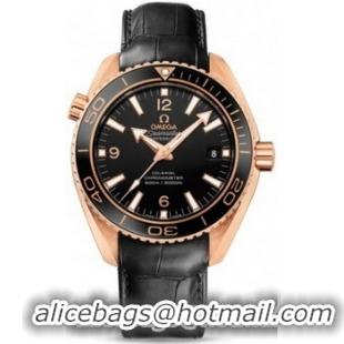 Omega Seamaster Planet Ocean Ceragold Watch 158600B