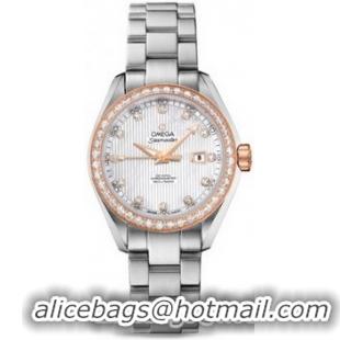 Omega Seamaster Aqua Terra Schmuck Watch 158595D