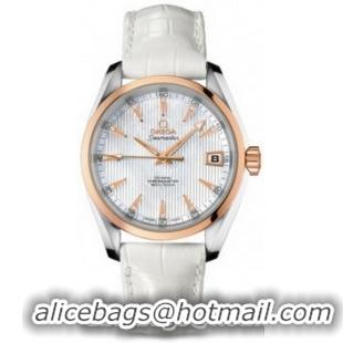 Omega Seamaster Aqua Terra Midsize Chronometer Watch 158594F