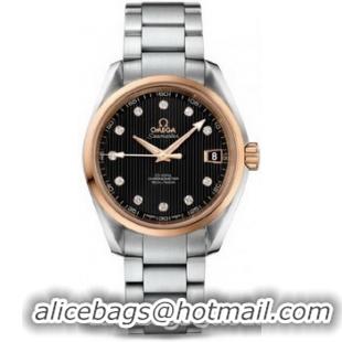 Omega Seamaster Aqua Terra Midsize Chronometer Watch 158594K