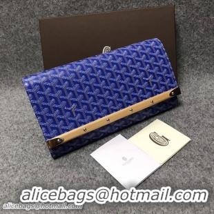 New Fashion Goyard Original Monte-Carlo Clutch Bag 8980 Light Blue