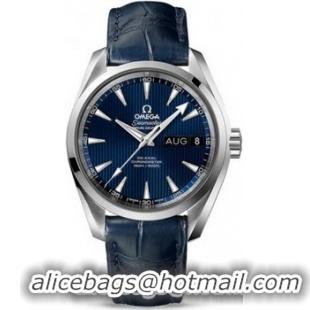 Omega Seamaster Aqua Terra Annual Calendar Watch 158589F