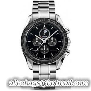 Omega Speedmaster Moonwatch Moonphase Watch 158573B