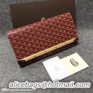 Top Quality Goyard Original Monte-Carlo Clutch Bag 8980 Red