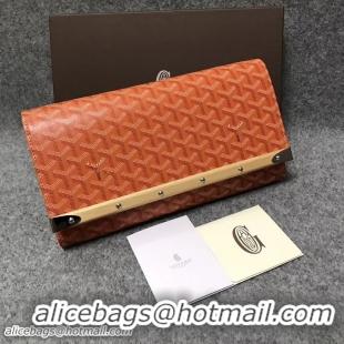 Best Quality Goyard Original Monte-Carlo Clutch Bag 8980 Orange