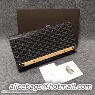 Cheapest Goyard Original Monte-Carlo Clutch Bag 8980 Black