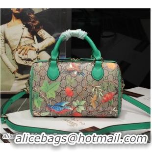 Best Price Gucci Blooms GG Supreme Top Handle Bags 409529 Green