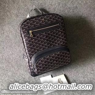 Top Grade Goyard Original Backpack 8992 Navy Blue