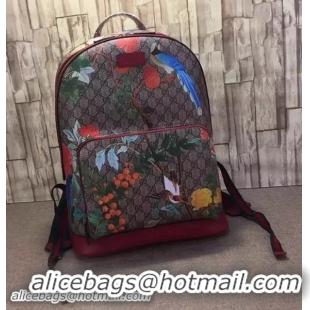 Best Quality Gucci Tian GG Supreme Backpack 428027 Red