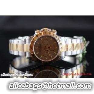 Rolex Certified Two-Tone Steel Gold Cosmograph Daytona Watch 116523-78593