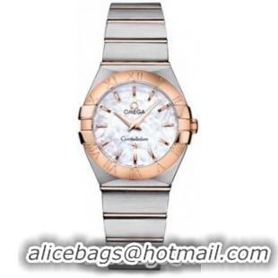 Omega Constellation Brushed Quarz Small Watch 158628AJ