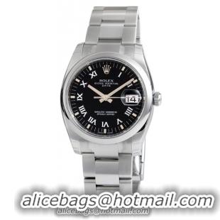 Rolex Datejust Series Fashionable Mens Automatic Watch 115200-BKRO