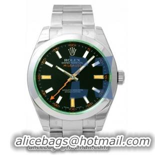 Rolex Milgauss Series Fashionable Mens Automatic Watch 116400GV