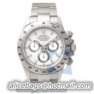 Rolex Daytona Stainless Steel Automatic Mens Wristwatch 116520W