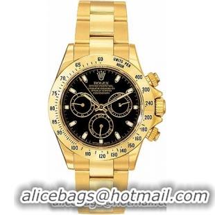 Rolex Oyster Perpetual Cosmograph Daytona Series 18kt Gold Mens Watch 116528-B