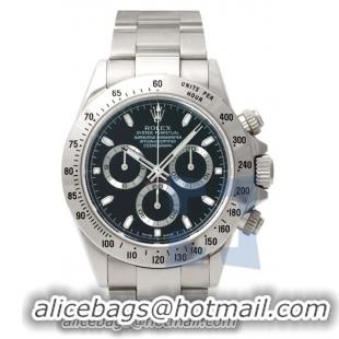 Rolex Daytona Series Stainless Steel Mens Wristwatch 116520B