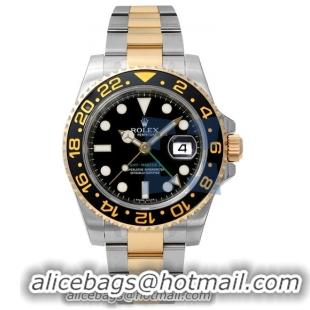 Rolex GMT Master II Series Fashion Mens Automatic COSC Wristwatch 116713LN