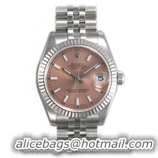 Rolex Datejust Series Unisex Automatic Midsize Wristwatch 178274-PSJ