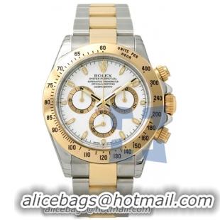 Rolex Daytona Series Stainless Steel and 18k Gold Mens Watch 116523WS