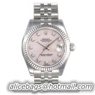 Rolex Datejust Series Unisex Automatic Midsize Wristwatch 178274-PMDJ