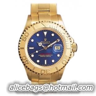 Rolex Yachtmaster Series 18k Yellow Gold Mens Automatic Wristwatch 16628-BLSO