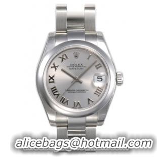 Rolex Datejust Series Fashionable Unisex Automatic Midsize Wristwatch 178240-SRO