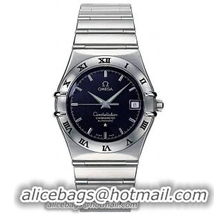 Omega Constellation Chronometer Stainless Steel Mens Automatic COSC Wristwatch 1502.40.00