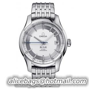 Omega De Ville Hour Vision Stainless Steel Mens Wristwatch 431.30.41.21.02.001