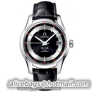 Omega De Ville Hour Vision Stainless Steel Mens Wristwatch 431.33.41.21.01.001