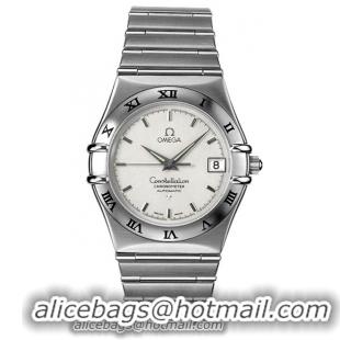 Omega Constellation Chronometer Stainless Steel Mens Automatic COSC Wristwatch 1502.30.00