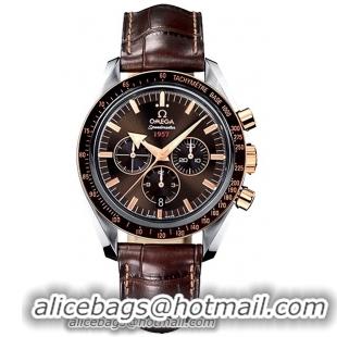 Omega Speedmaster Broad Arrow Fashion Mens Automatic Co-axial Wristwatch 321.93.42.50.13.001