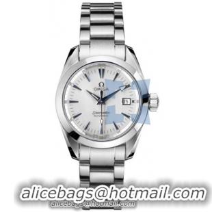 Omega Seamaster Aqua Terra Series Ladies Stainless Steel Wristwatch-2573.70.00