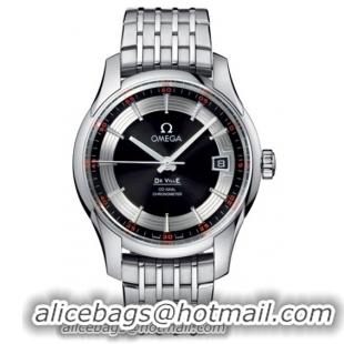 Omega De Ville Hour Vision Stainless Steel Mens Wristwatch 431.30.41.21.01.001