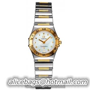 Omega Constellation 18kt Yellow Gold Mini Ladies Watches 1361.71.00