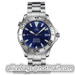 Omega Seamaster Series Mens Stainless Steel Wristwatch-2255.80.00