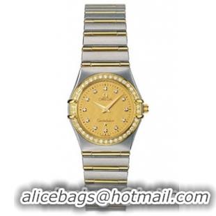 Omega Constellation 18kt Rose Gold Mini Ladies Watches 1277.15.00