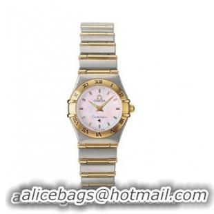 Omega Constellation Series 18kt Yellow Gold Mini Ladies Watch 1262.70.00