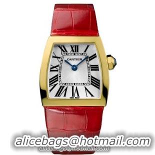 Cartier La Dona Series Fashionable Midsize Ladies Wristwatch-W6400156