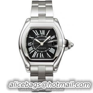 Cartier Roadster Series Stainless Steel Mens Automatic Wristwatch-W62041V3