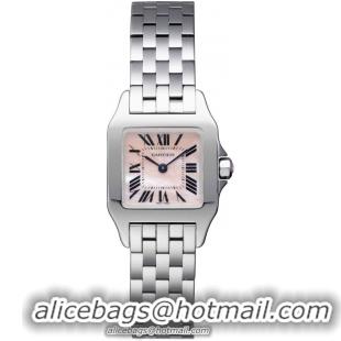 Cartier Santos Demoiselle Fashionable Ladies Swiss Quartz Wristwatch-W25075Z5