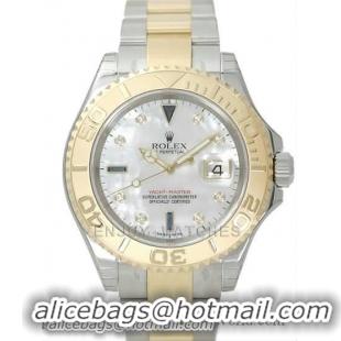 Rolex Yachtmaster 18k & SS RX185