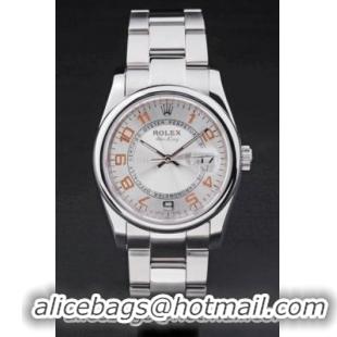 Rolex Air-King Mechanism Stainless Steel Watch-RA3874