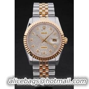 Rolex Datejust Rose Gold Surface Men Watch-RD3868