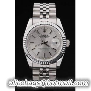 Rolex Datejust Stainless Steel Cutwork Watch-RD2390