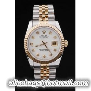 Rolex Datejust Stainless Steel White Surface Watch-RD2382