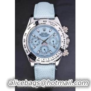 Rolex Daytona Mechanism Blue Stainless Steel Watch-RD3895