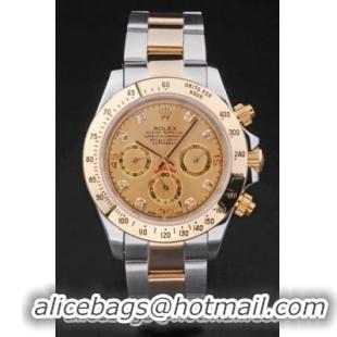 Rolex Daytona Mechanism Golden Surface Watch-RD3880