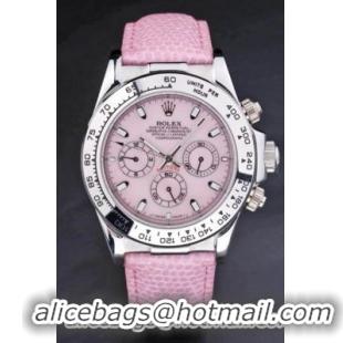 Rolex Daytona Mechanism Pink 38mm Women Watch-RD3894